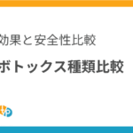 ボトックス種類を徹底比較｜アラガン vs 韓国製、効果と安全性を解説 | 田崎藥品