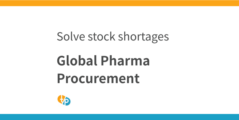 Global Procurement Strategy for Stable Pharmaceutical Supply: Addressing Wholesaler Stockouts | TASAKI PHAMA