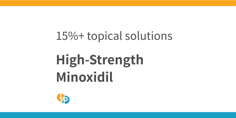 High-Concentration Minoxidil Import: Safe Use of Topical Solutions Over 15% | TASAKI PHAMA