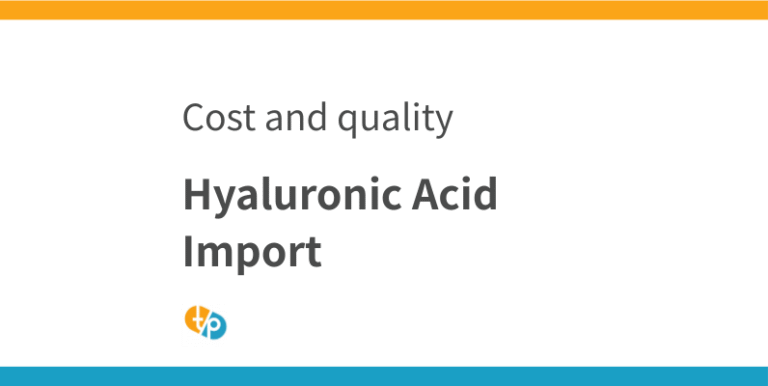 Hyaluronic Acid Import: Juvéderm, Restylane, and Neuramis Cost and ...