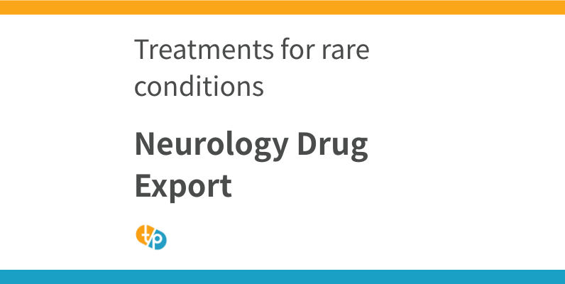 Japanese Orphan Drugs for Neurological Conditions: What Is Available for Export