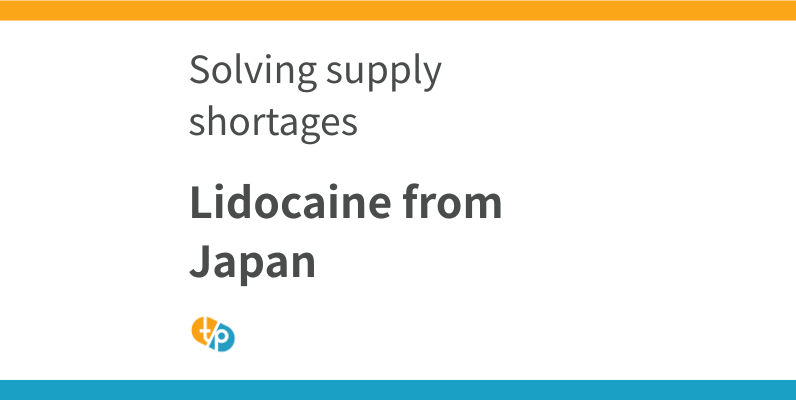 Sourcing Lidocaine from Japan: Options for International Healthcare Buyers